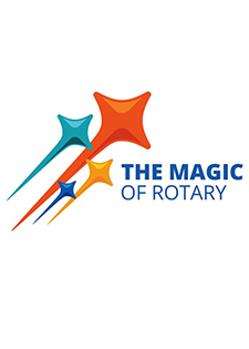 The magic of Rotary Logo